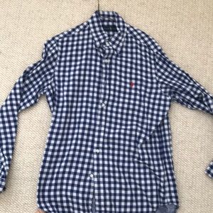 Ralph Lauren men’s medium plaid button down